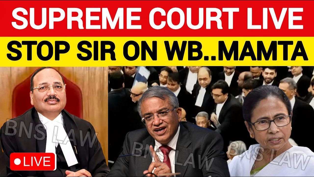 AADHAR NOT PROOF OF CITIZENSHIP ? SC BIG ORDER  On SIR | #supremecourtofindia #mamatabanerjee