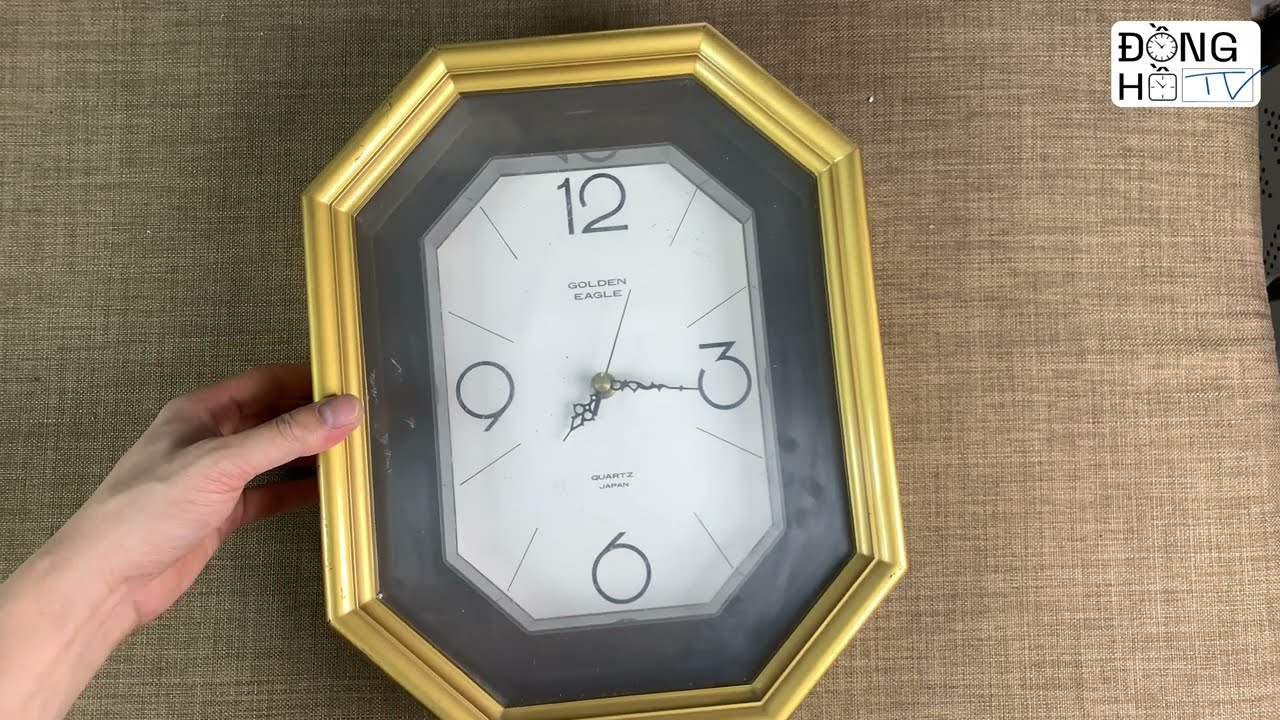 Golden Eagle Quartz Japan Octagon Wall Clock ゴールデン イーグル