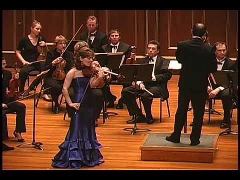 Irina Muresanu plays Enescu Romanian Rhapsody No. 1 arranged for violin and strings PART 2