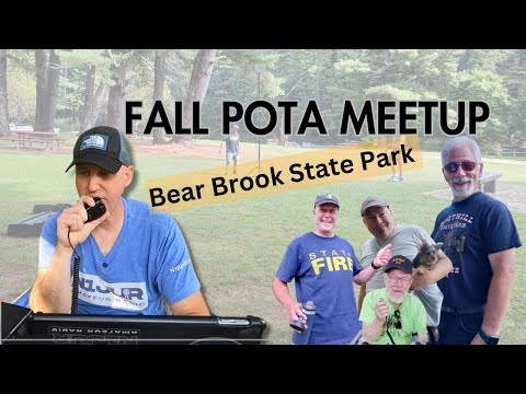 POTA Meetup at Bear Brook - Activating New Hampshire Style