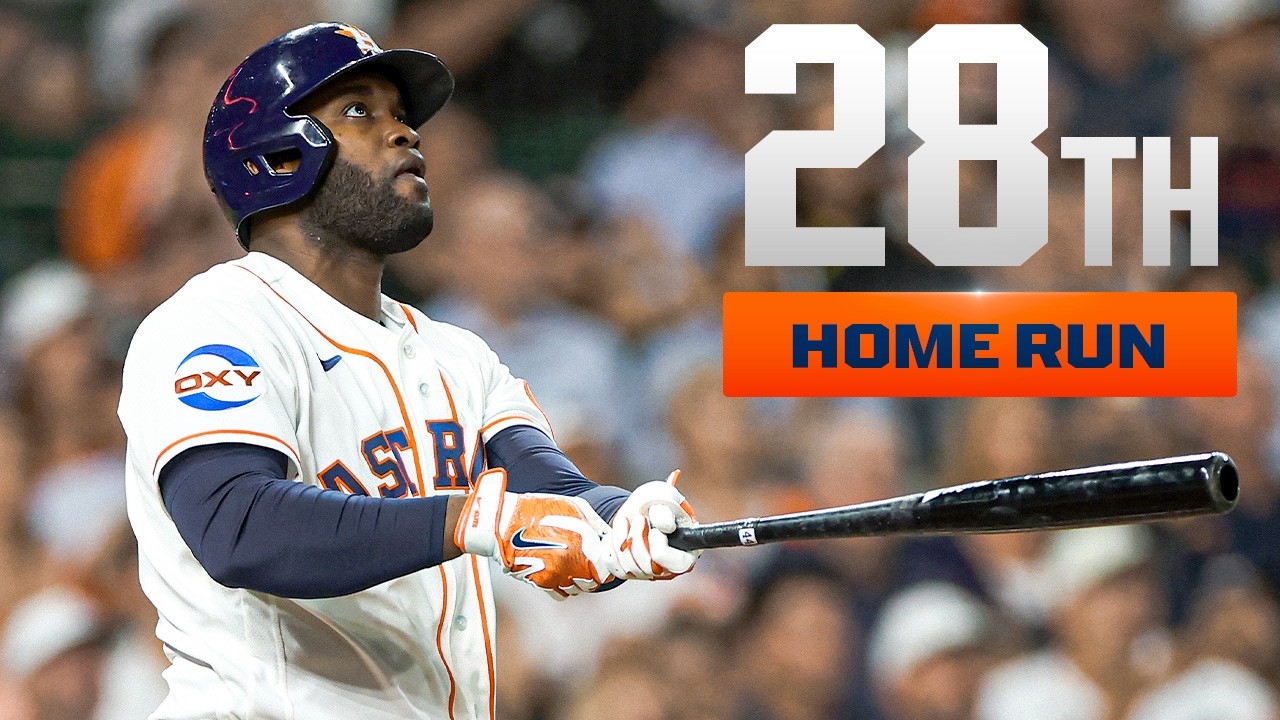 Back-to-back games with a home run for AL homer leader Yordan Alvarez! ☄️ | MLB Highlights