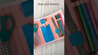 How To Make Pencil Box At Home | Easy way to make pencil box #art #viral #shorts #diy