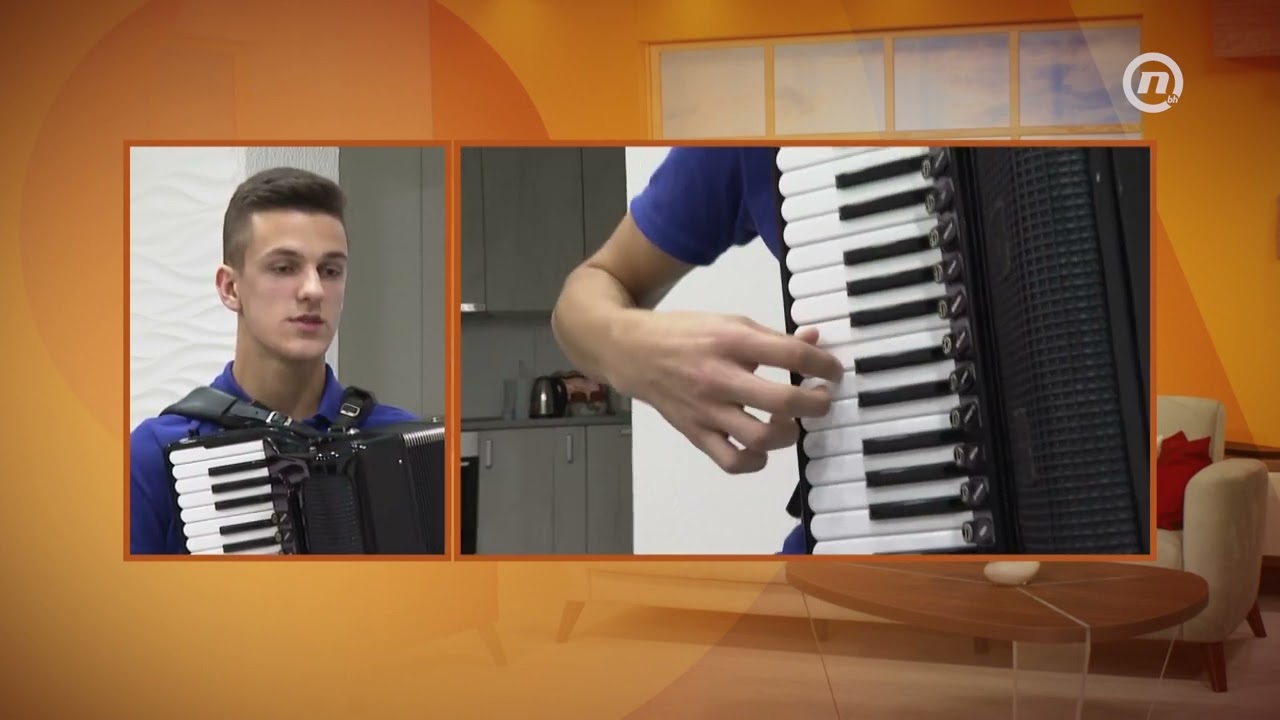 Husejn Bajraktarević, treći na svijetu u sviranju harmonike