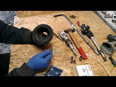 Замена крестовины в рулевой колонке. Volvo S60, S80, V70.