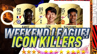 FIFA 22 THE ICON KILLERS 1000K SQUAD BUILDER | 3 LEAGUE HYBRID 1 MILLION COIN SQUAD BUILDER