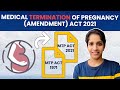 Medical Termination of Pregnancy (Amendment) Act 2021 | In Comparison with MTP Act 1971 | In Hindi