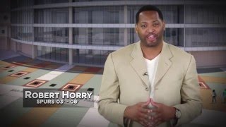 Hall of Fame Plaza Brick Campaign - San Antonio Sports (2016, Robert Horry & Paul Garro)