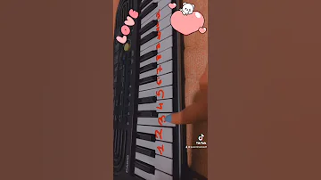حب اعمى Piano Music اسهل طريقة لعزف نغمة الحب الاعمى 