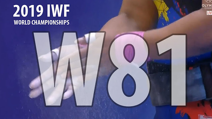 2019 World Weightlifting Championships. women 81kg \ Чемпионат мира женщины до 81кг