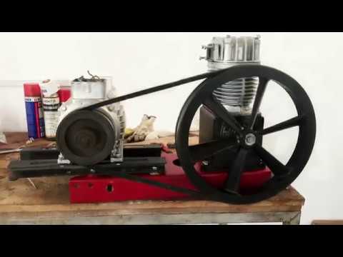 Restaurare compresor de aer ”Timpuri Noi”. - YouTube