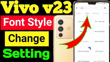 Vivo v23 font style change setting | Vivo v23 mobile me free Font Style download kaise kare
