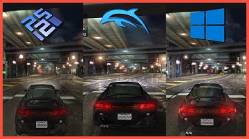 Need for Speed: Underground - PCSX2 vs Dolphin vs PC Graphics Comparison