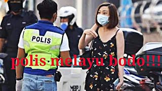 PEREMPUAN CINA MAKI POLIS DI SEKATAN JALAN RAYA #wanitacinamakipolis #makipolis #500kview