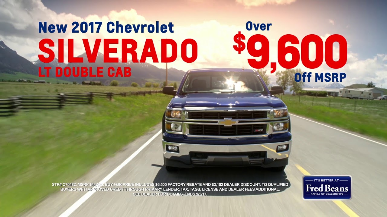 Fred Beans Chevrolet >> Fred Beans Chevrolet August 2017 Youtube Fred Beans Chevrolet >> Fred Beans Chevrolet August 2017 Youtube