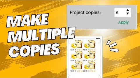 Quick Way To Make Multiple Copies of an Image in Cricut Design Space