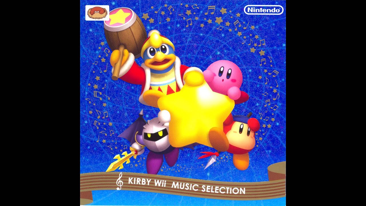 CLUB NINTENDO KIRBY Wii Music Selection SOUNDTRACK Game CD Kirby's Dream  Land