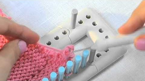 Loom Knitting: How to Bind Off for Single Knitting