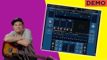 Creating Crazy Rhythms with the Blue Cat Audio Late Replies Delay/Reverb Plugin
