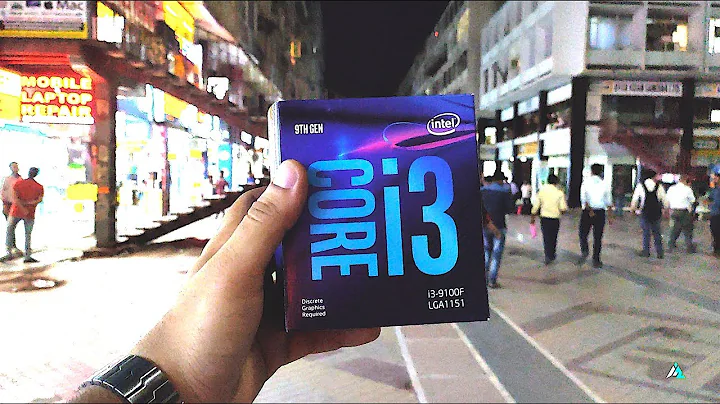 Intel Core i3 9100f REVIEW and UNBOXING w/ BenchMarks + GAMEPLAY!