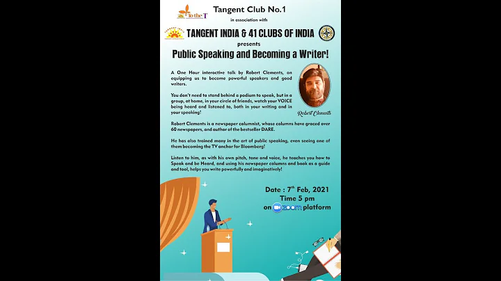 Writing and Public Speaking by Robert Clements