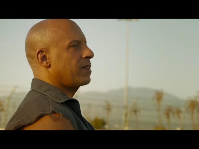 Fast and Furious 9 - Dom Showing Brian Race Track Scene