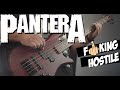 [BASS COVER] Pantera - F**king Hostile