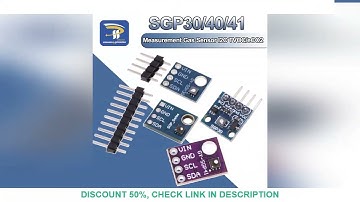 SGP41 SGP30 SGP40 Measurement Air Gas Sensor I2C Multi-pixel TVOC/eCO2 Formaldehyde Carbon Dioxide D