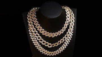 Jasen Jewelry | Iced Out Diamond Hip Hop Chains, Men Cuban Link Chain, Custom Necklace Manufacturer