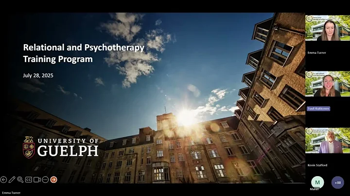 Psychotherapy Training at Guelph | 2025 RPTP Program Webinar