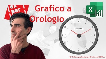 EXCEL - GRAFICI COMPLESSI: 🕓Grafico a orologio analogico - tutorial completo