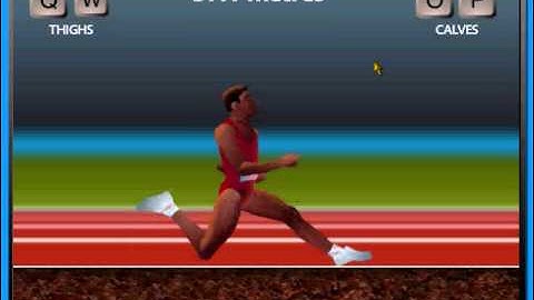 Qwop gameplay commentary