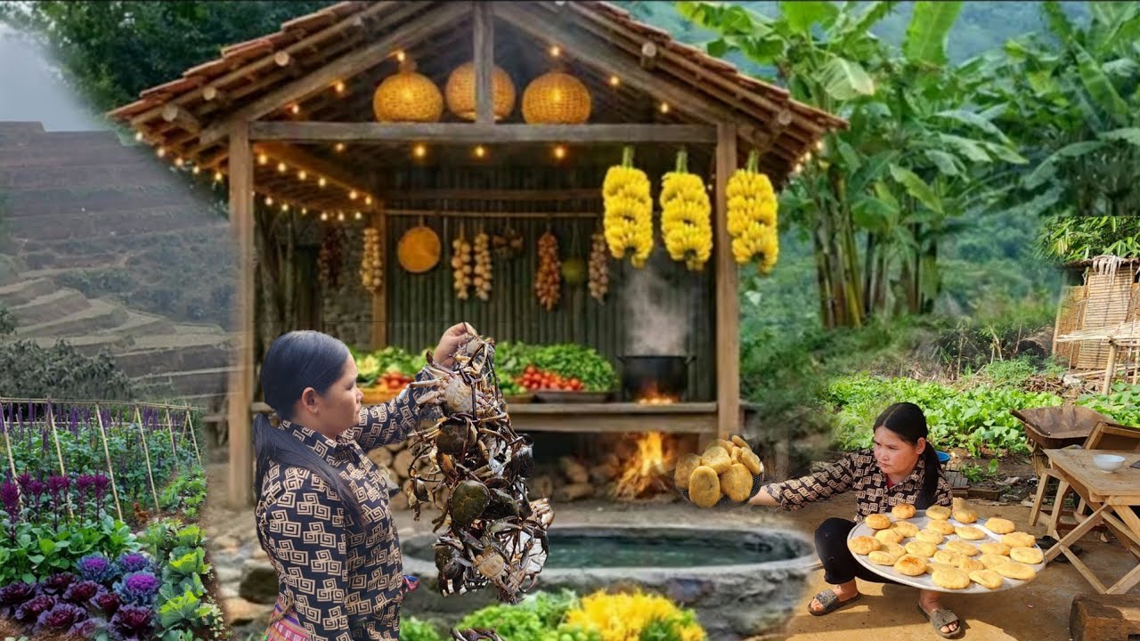 The challenge: Making steamed buns with crab filling, using nutritious wild crab.