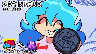 FNF: Sky REDUX - Psych Vs Mobile (V-Slice) GAMEPLAY [FULL WEEK] screenshot 1