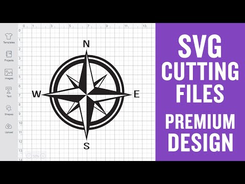 Compass Svg Cutting Files for Silhouette Cameo Premium cut SVG