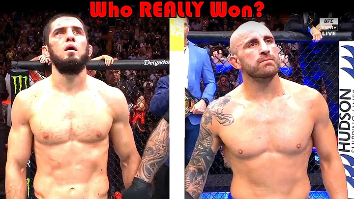 ROBBERY?!! Who REALLY Won? (Islam Makhachev vs Alexander Volkanovski)
