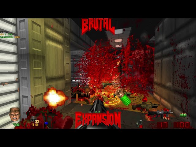 Brutal Doom V21.14.0 | Doom 2 Reloaded Map16 | Online Co-Op - YouTube