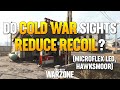 Do Cold War Sights REDUCE Recoil? (Post Update) | FFAR, Mac 10 | Cold War Warzone