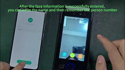 AI Dynamic Face recognition Access　Control　attendance　AI520－tuya　various functions ｗｉｔｈ Tuya app