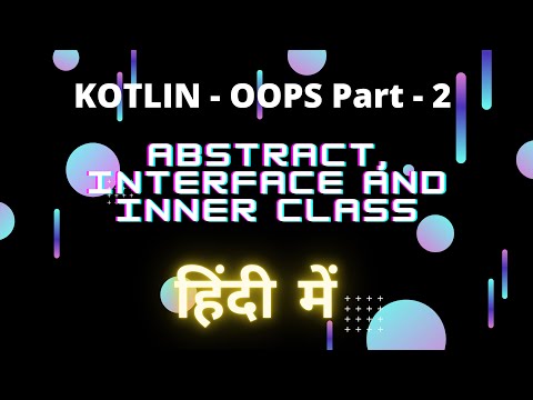 Kotlin || OOPS