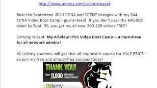 CCNA CCNP Video Boot Camp: IP Version 6 Compression Drills