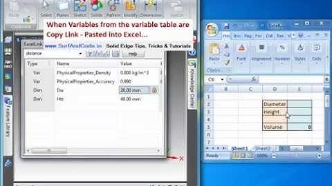 Solid Edge Video Quick Tip #048