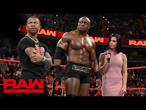 Finn Bálor will introduce Bobby Lashley to The Demon at WrestleMania: Raw, April 1, 2019