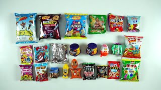 unboxing snacks of cadbury lickables rudra,kinder joy,motu patlu,crax,bahubali 2 free gifts inside