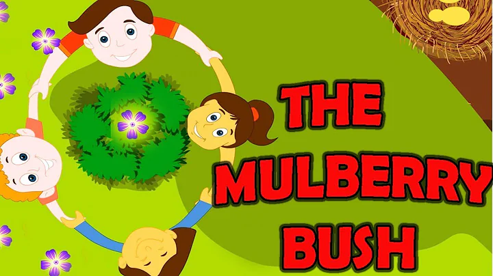 Here We Go Round The Mulberry Bush - 3D Animation Nursery Rhymes for Children