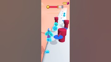 Blob Runner 3D Game Play | Level - 57 | by Gamera | #shorts #blobrunner3d #gamera