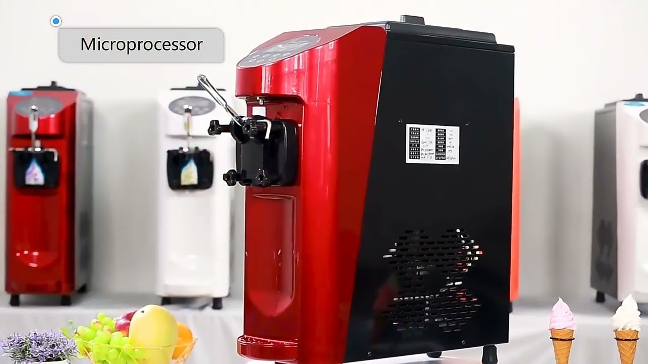 Ice cream machine commercial small fully automatic Sunday Crispy Cone Machine ice cream machine
