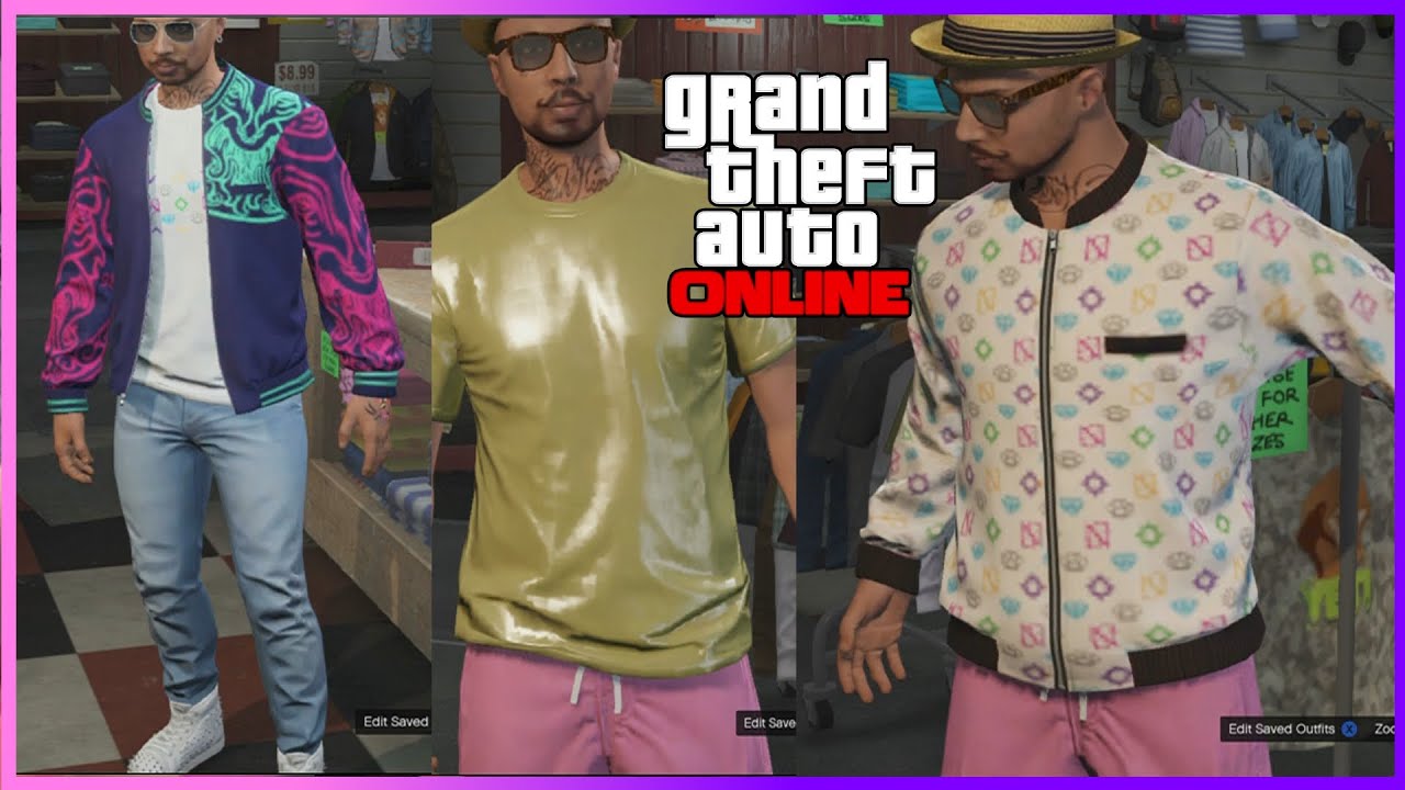 ALL NEW CLOTHING, EARING'S, CHAIN'S, SNEAKERS - (GTA 5 Online iLL ...