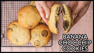 EASY BANANA CHOCOLATE CHIP COOKIES | Homemade Cookie Recipe From Scratch | Le Bon Baker EASY BANANA CHOCOLATE CHIP COOKIES | Homemade Cookie Recipe From Scratch | Le Bon Baker