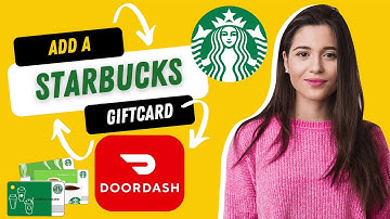 HOW TO ADD A STARBUCKS GIFT CARD TO DOORDASH 2025! (FULL GUIDE)