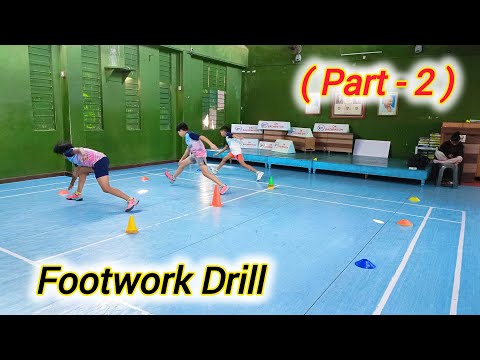 Do This To Improve FOOTWORK | 6 Corner Footwork | Badminton Training Drill